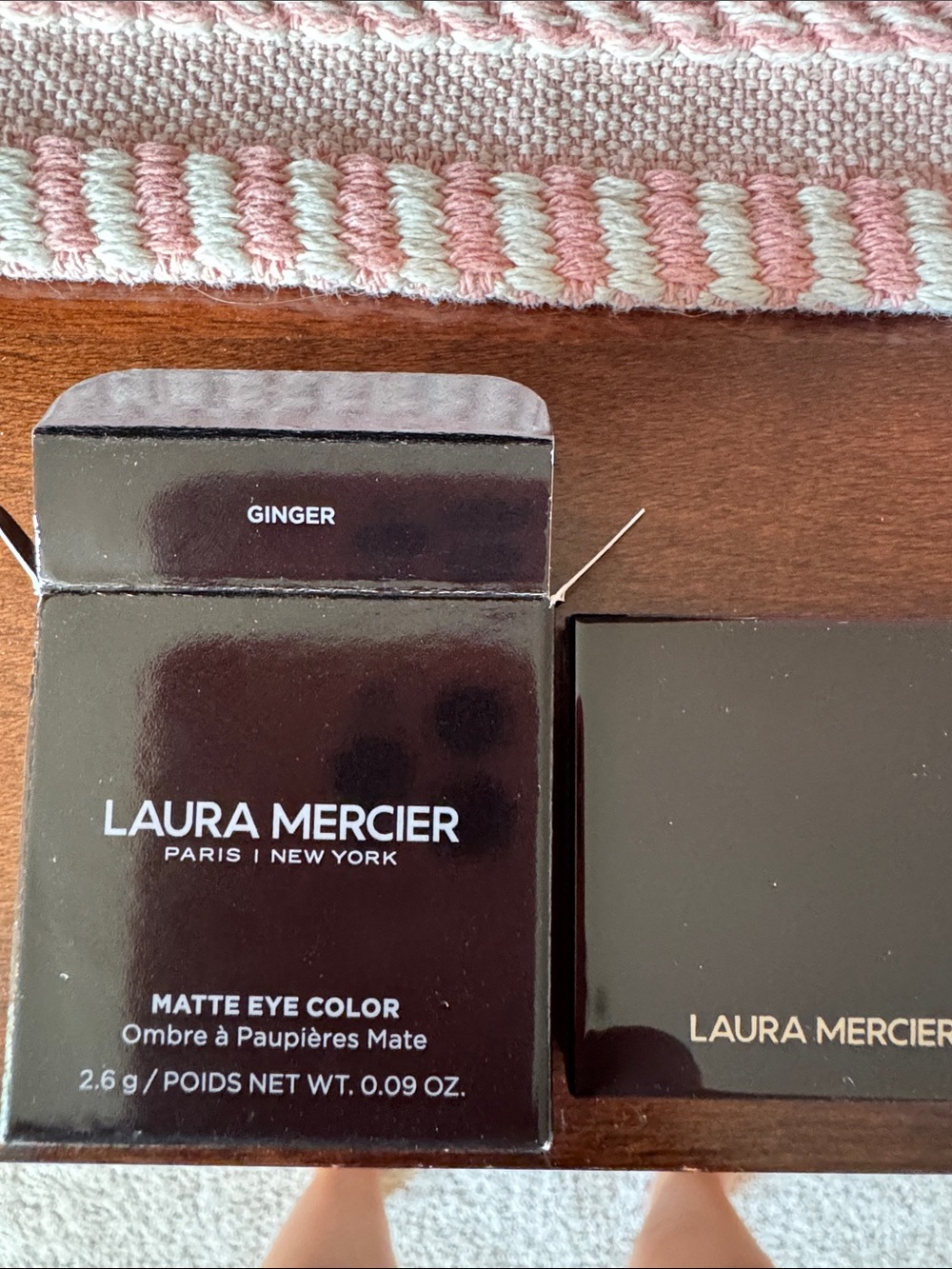 laura mercier Matte Eye Color — Ginger Neutral Brown-brand new in packaging